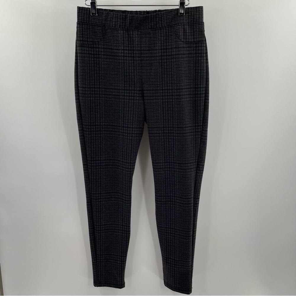 Sanctuary Pull On Autumn Colors Pocket Flat Elastic Waist Straight Leg Pants